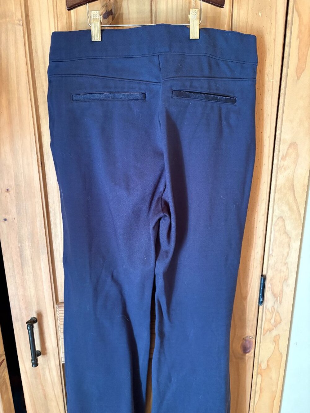 SPANX Women's XL Perfect Pant Blue Flare